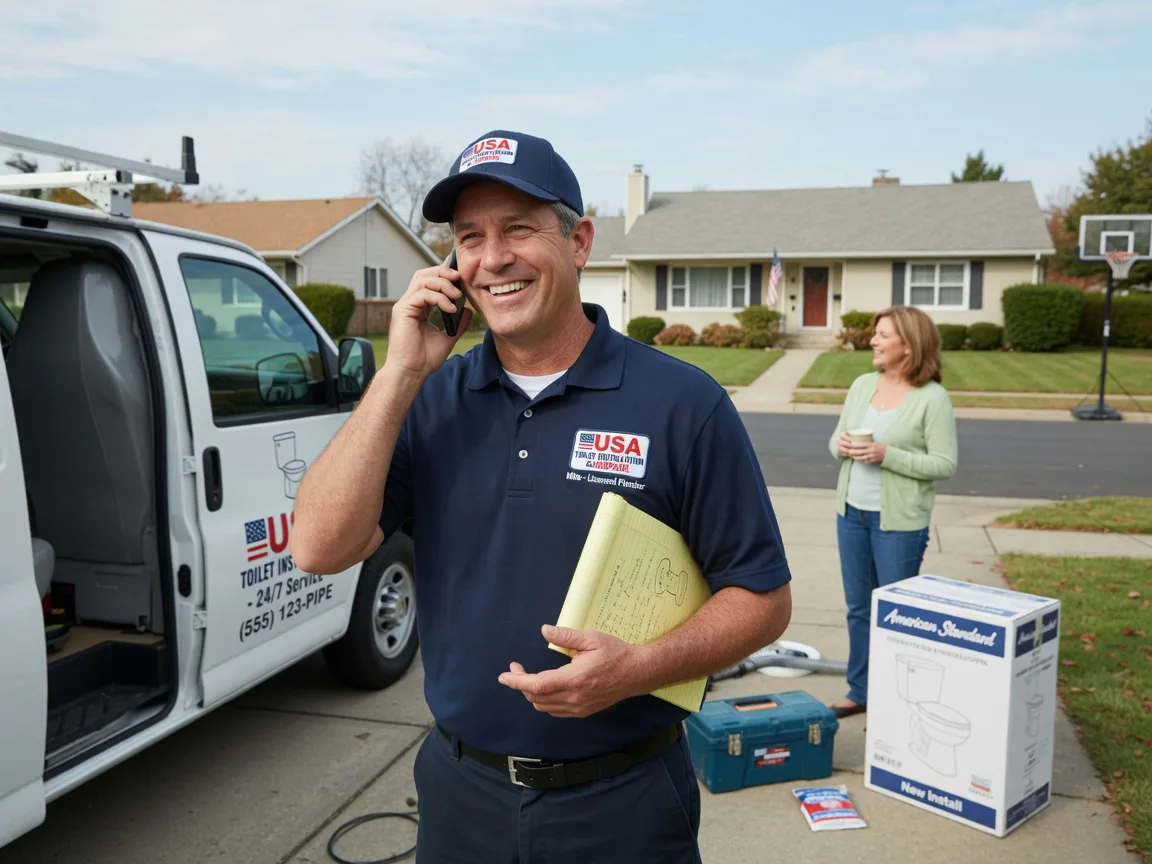 Toilet Installation Eagle River, WI FAQs